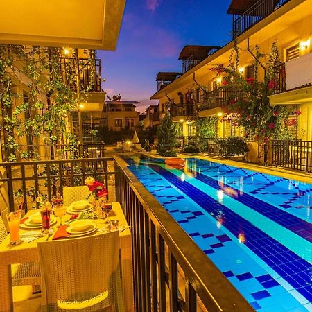 Yasam Park Apart Hotel - Fethiye Calis Beach Exterior foto
