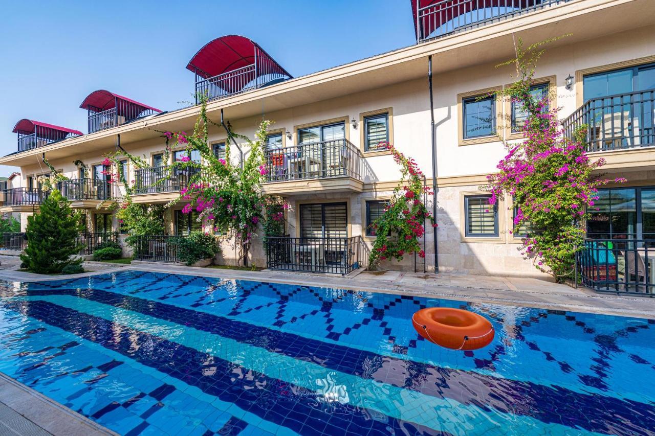 Yasam Park Apart Hotel - Fethiye Calis Beach Exterior foto