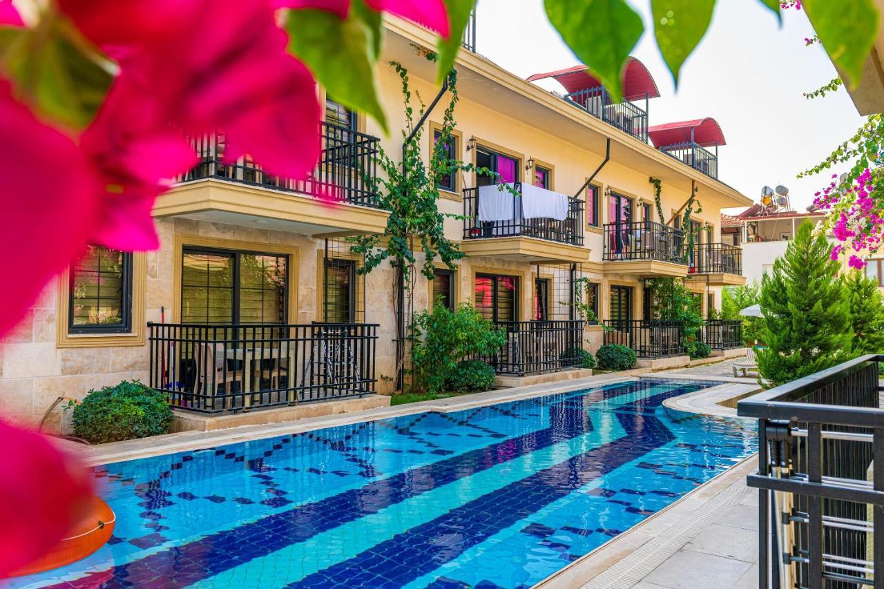 Yasam Park Apart Hotel - Fethiye Calis Beach Exterior foto
