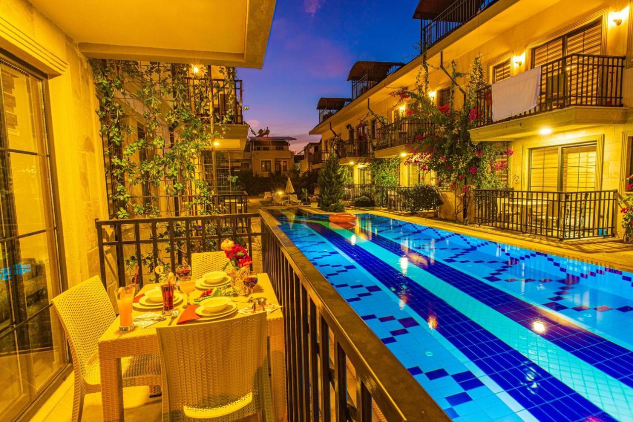 Yasam Park Apart Hotel - Fethiye Calis Beach Exterior foto