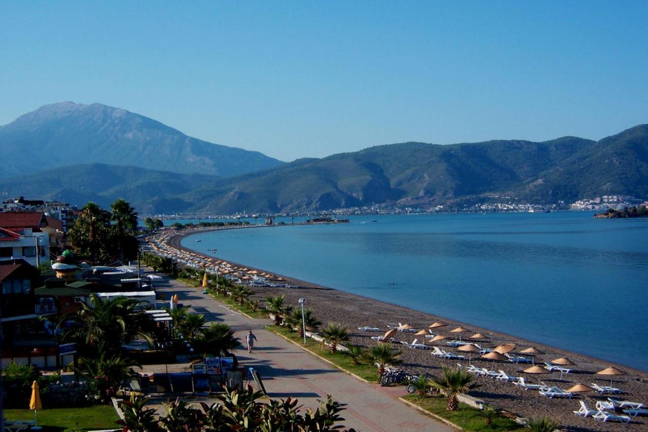 Yasam Park Apart Hotel - Fethiye Calis Beach Exterior foto