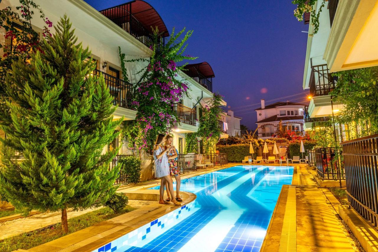 Yasam Park Apart Hotel - Fethiye Calis Beach Exterior foto