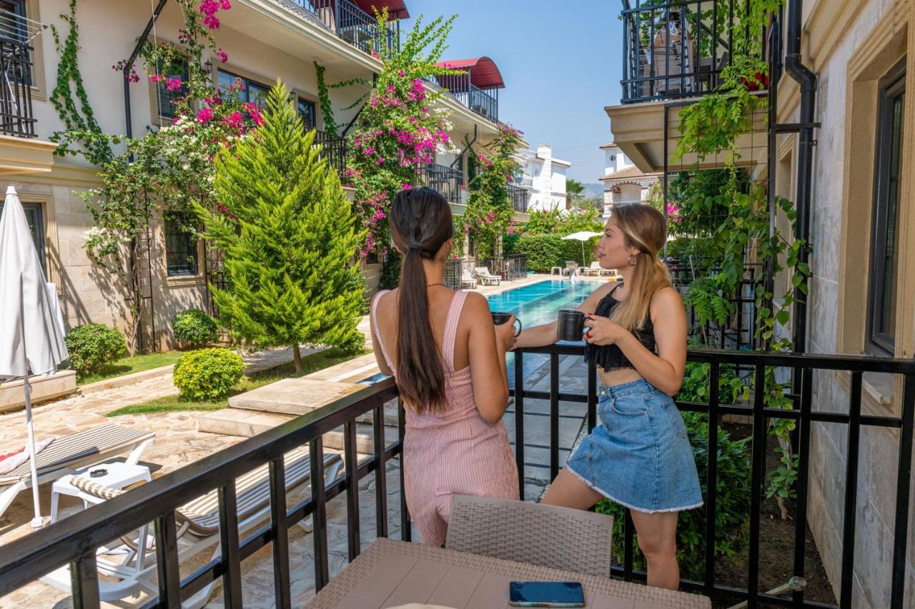 Yasam Park Apart Hotel - Fethiye Calis Beach Exterior foto