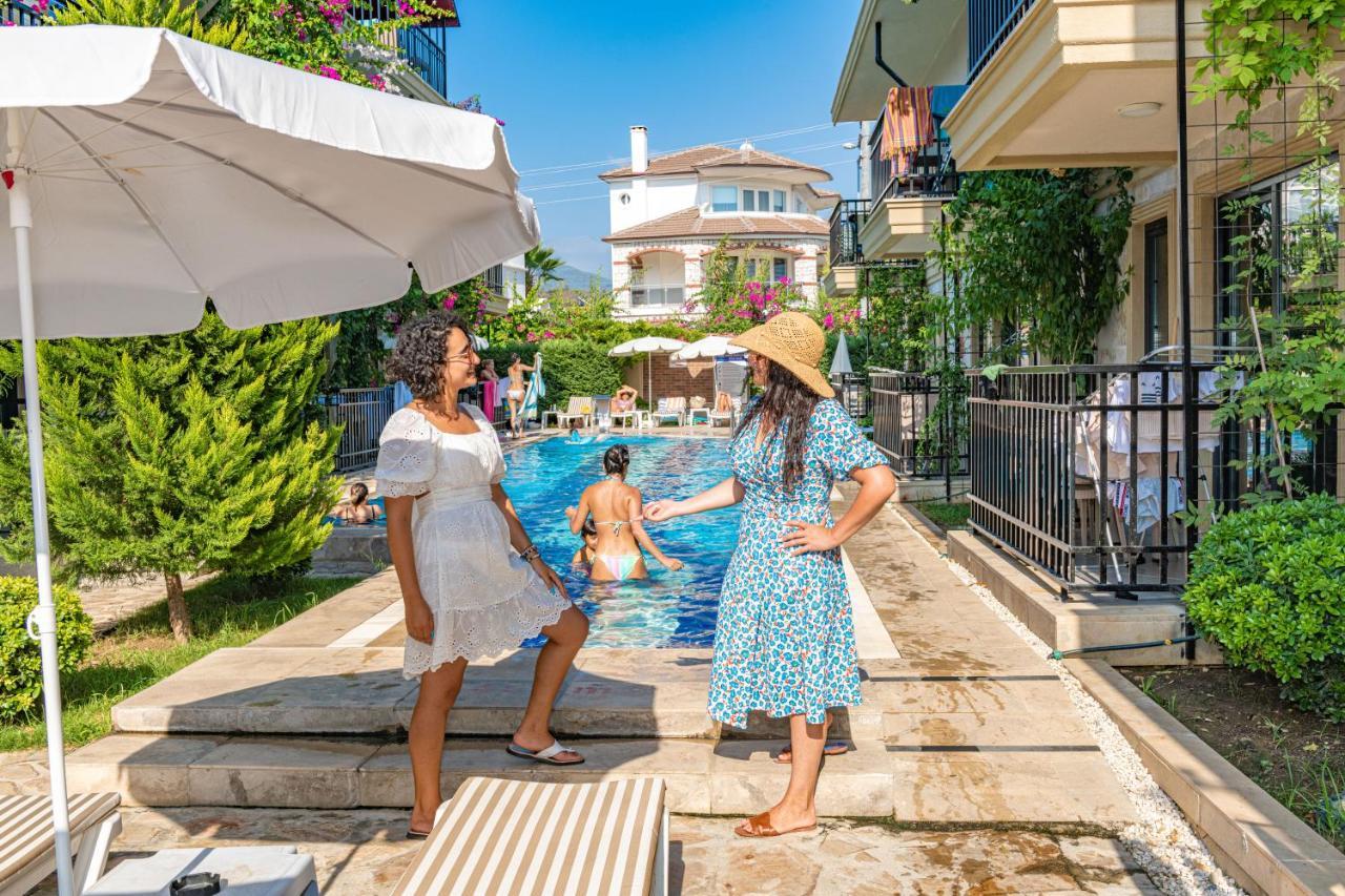 Yasam Park Apart Hotel - Fethiye Calis Beach Exterior foto